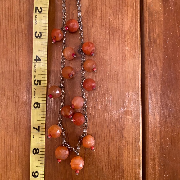 Turkish Carnelian  and Sterling Silver Neckaces - Picture 12 of 12